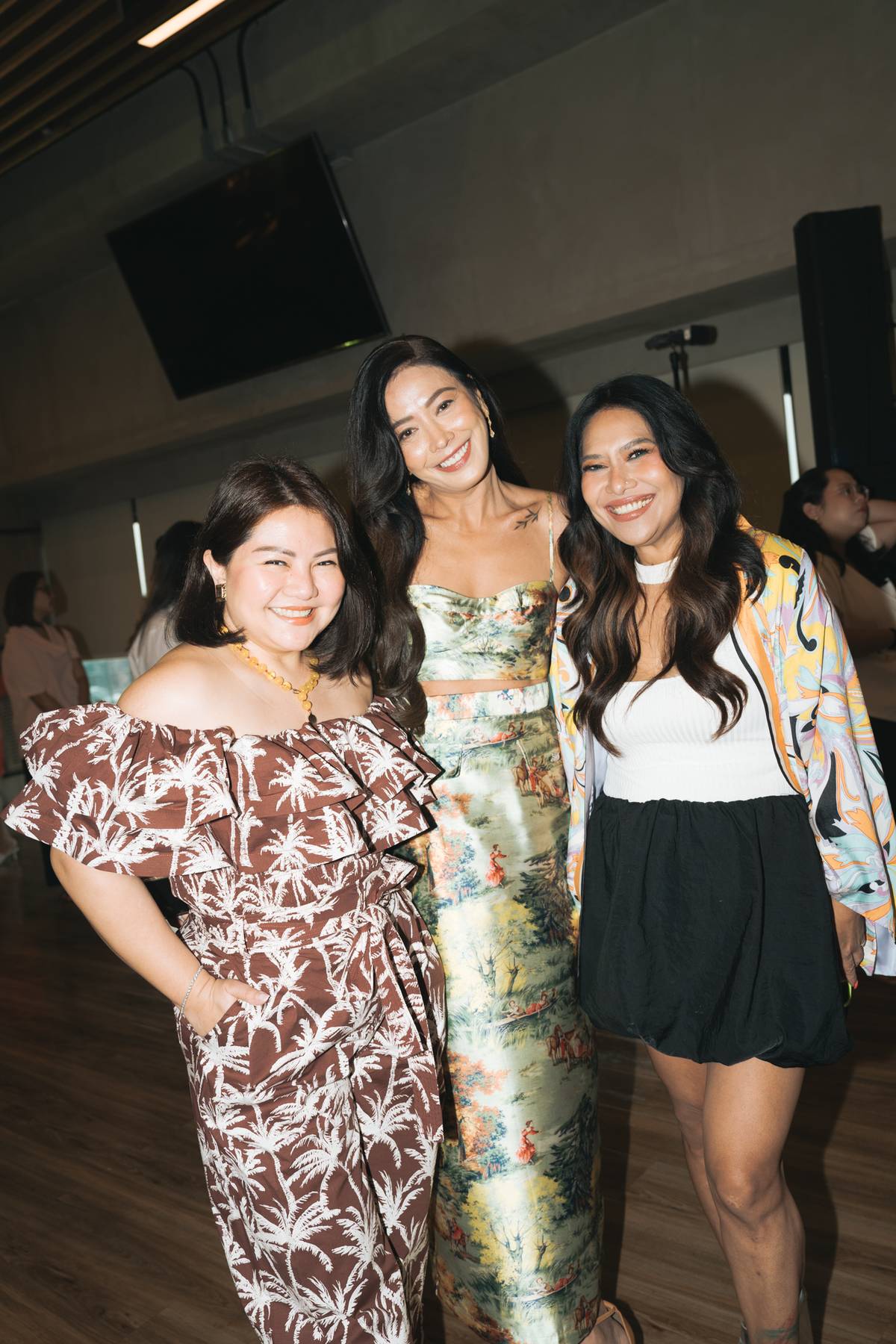 Atty. Tina De Guzman, Marie Field-Faith and Carmel Villongco.